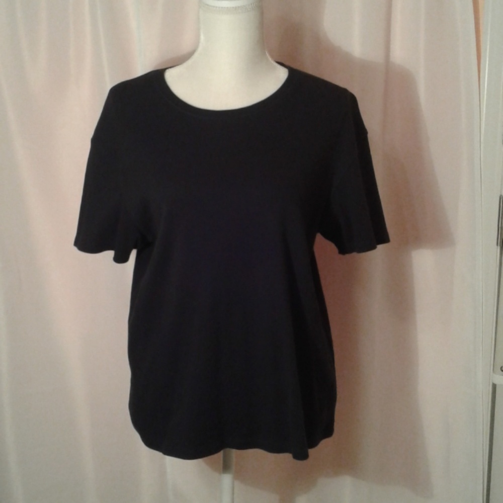 Evan Picone EP Classic Black T shirt XL